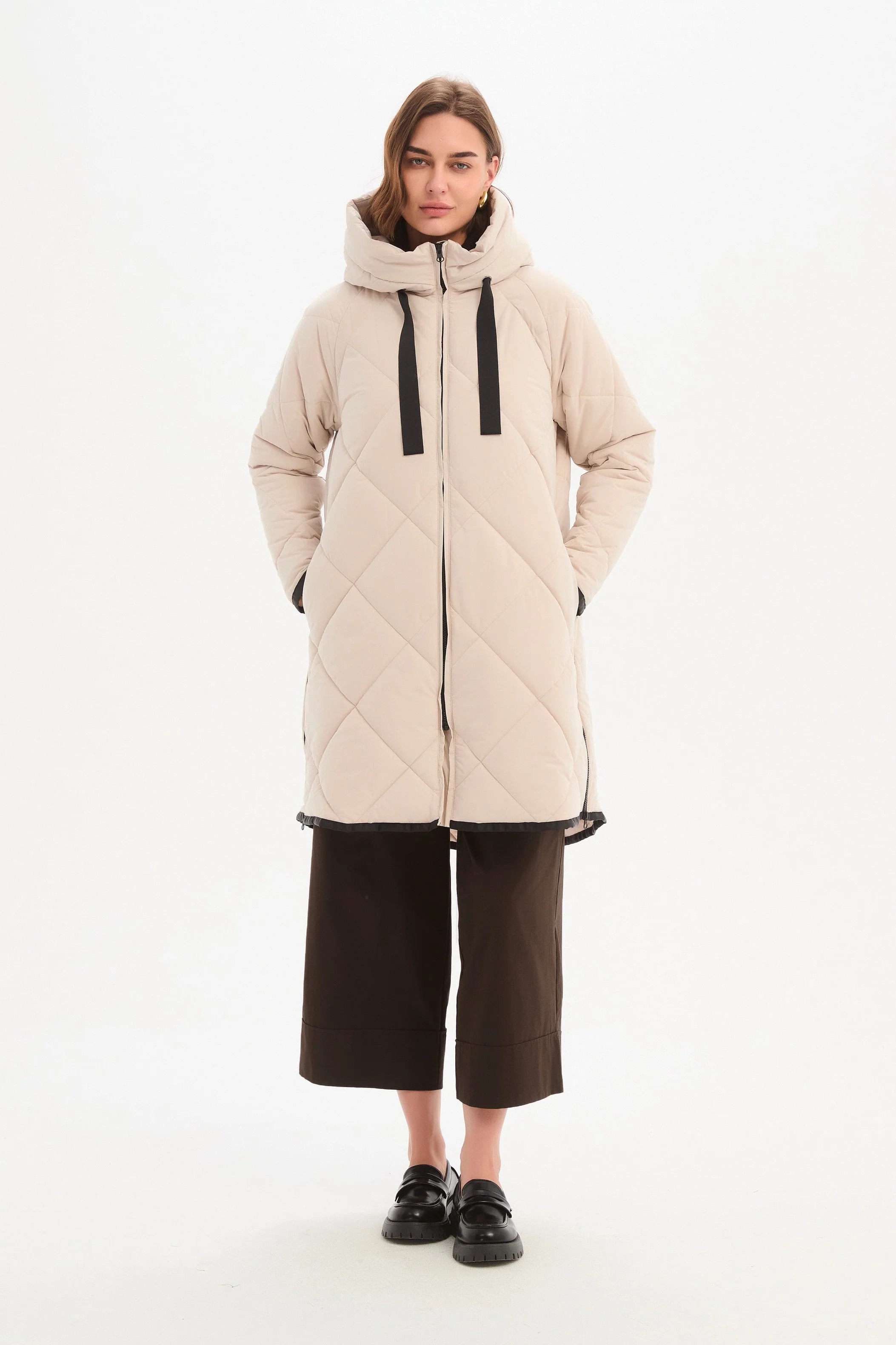 ZIP HEM WINTER COAT - Image 9